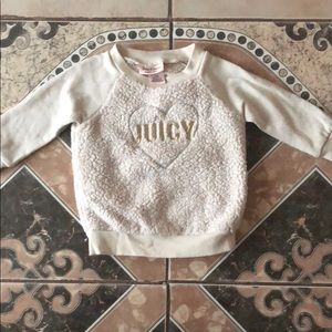 Tan juicy couture baby girl sweater